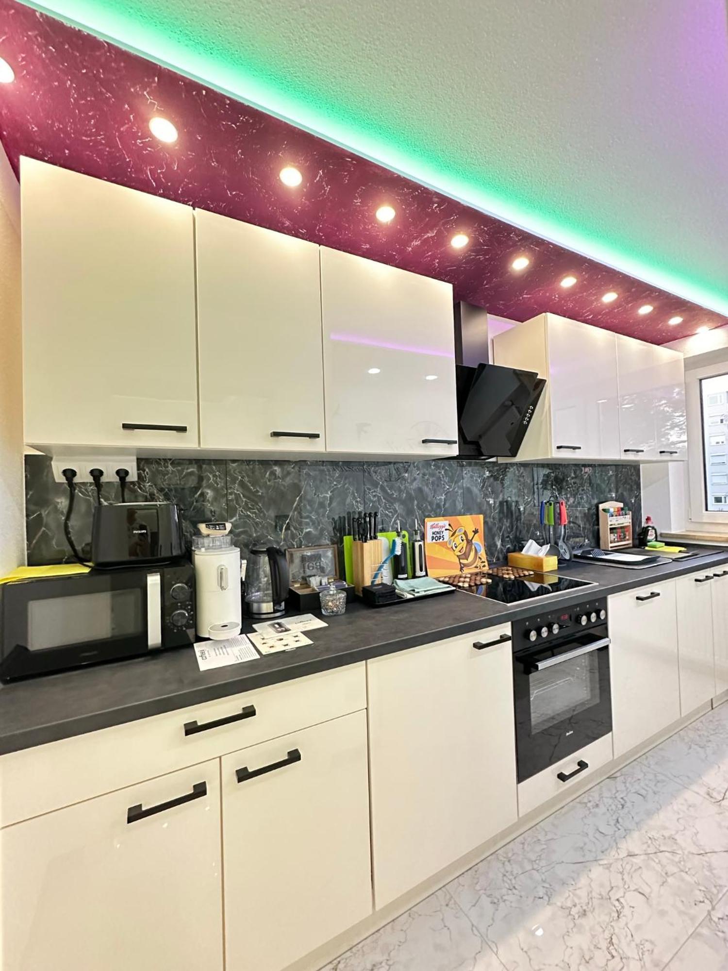 נויבורג אן דר דונאו Modern Apartments Neuburg P - Top - 2 Zimmer, Komfort, Balkon, Wi-Fi, Smart Tv, Grosse Dusche, Kueche מראה חיצוני תמונה